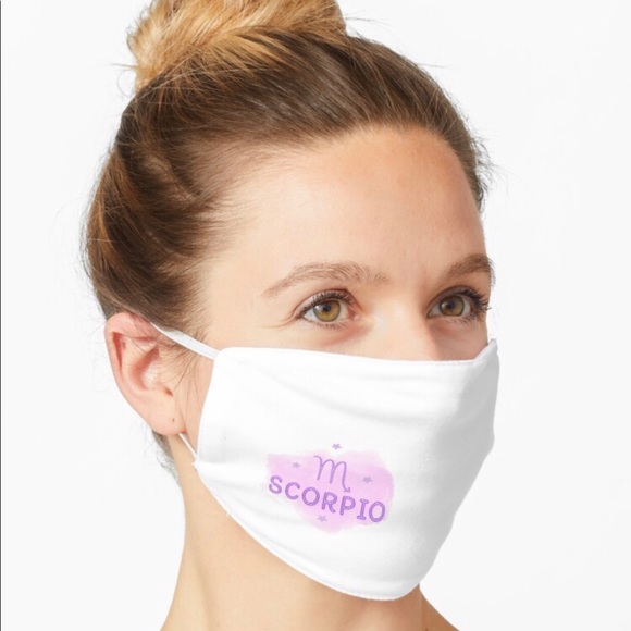Zodiac Sign Face Mask (Scorpio) - Picture 3 of 3